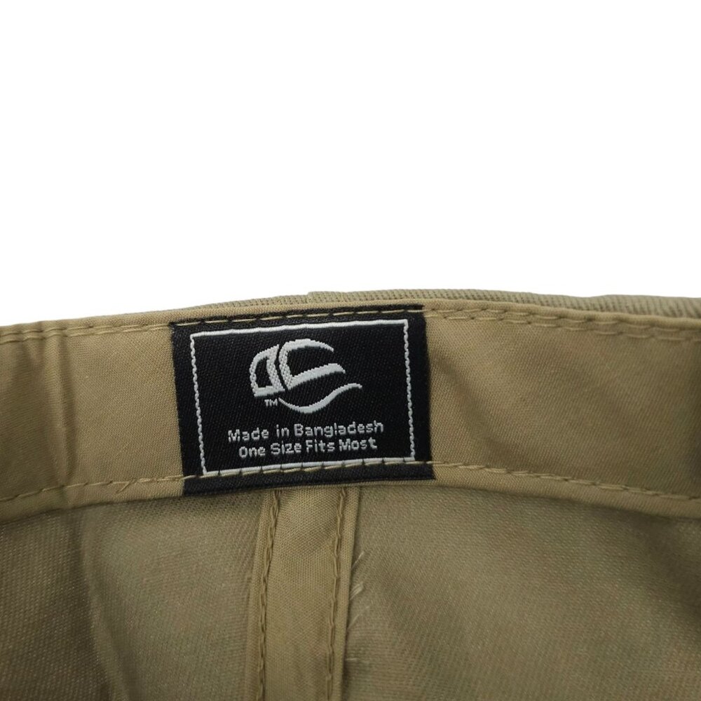 FSR Transport Beige Khaki Adjustable Strapback Cap Trucker Baseball Hat Cotton - Picture 8 of 13